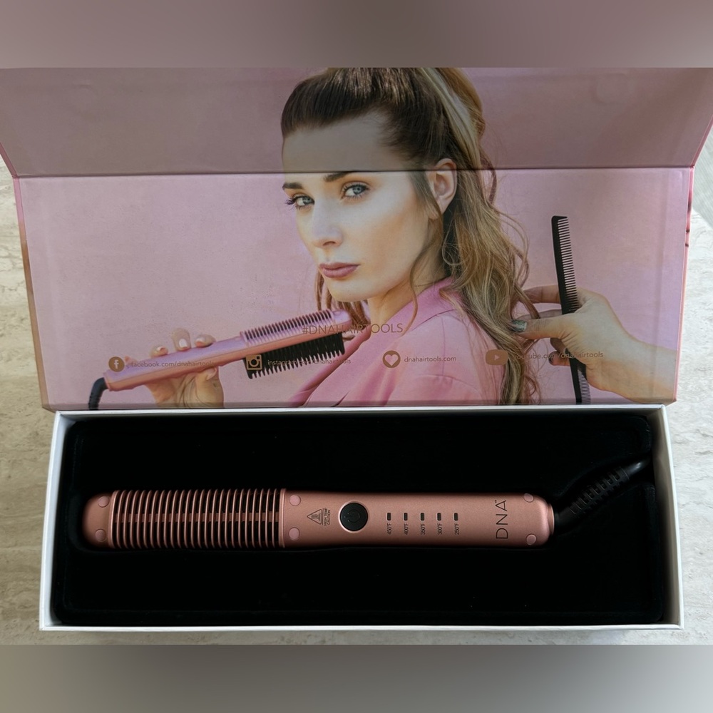 DNA HAIR TOOLS Styling Comb Rose Gold Color (Brand New)